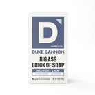 Duke Cannon soap bar packaging on a white background