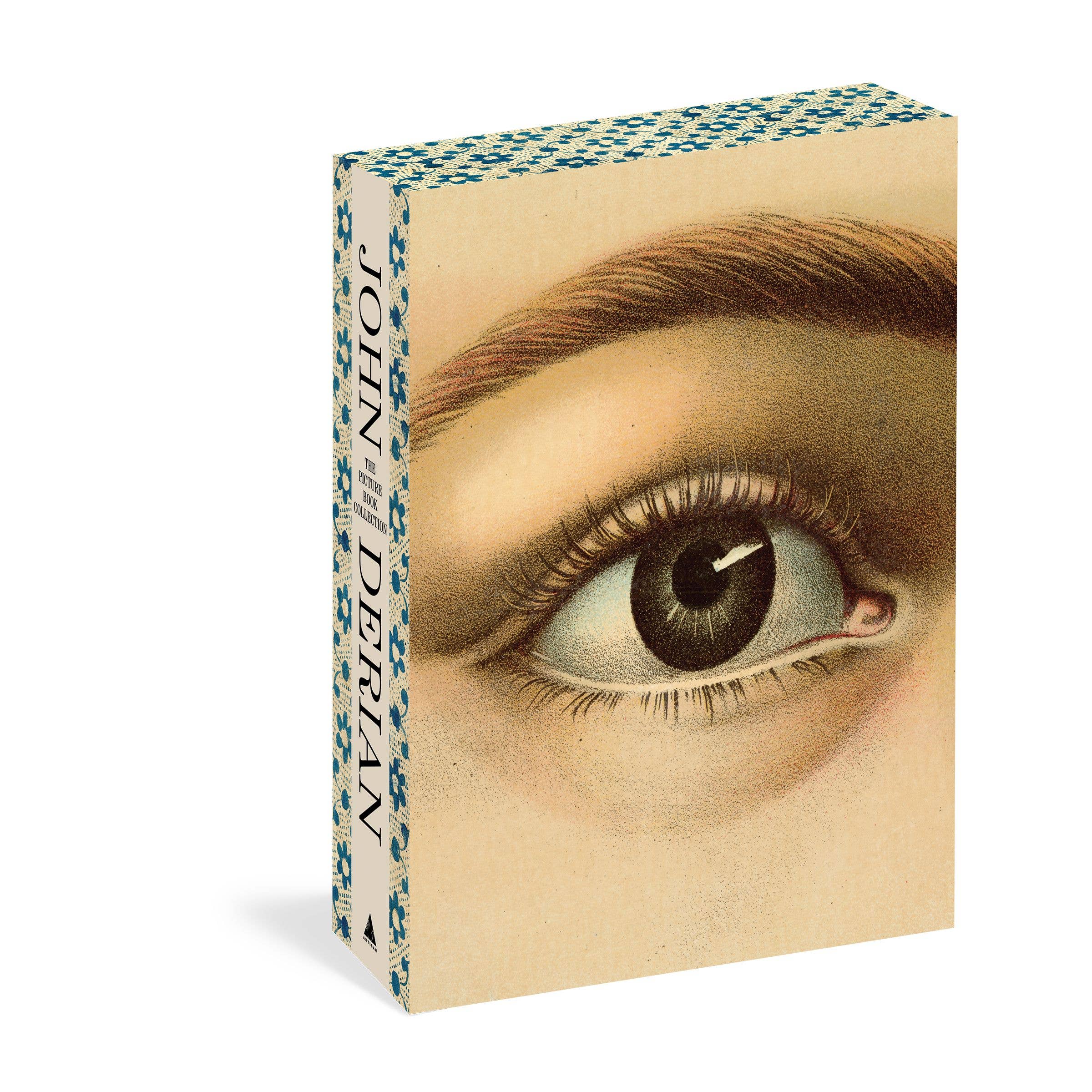 Book cover with an illustration of an eye and 'John Derian' branding.