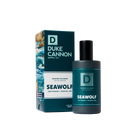 Duke Cannon Seawolf cologne bottle and packaging on a white background